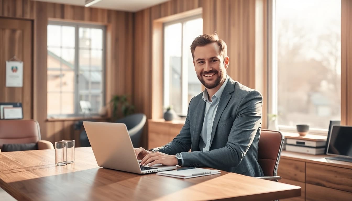 Headhunter Zahnmedizinische Fachangestellte berät in einem modernen Büro, um talentierte Fachkräfte zu finden.