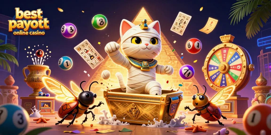 Experience the thrill of the best payout online casino with vibrant characters and dynamic gaming elements.
