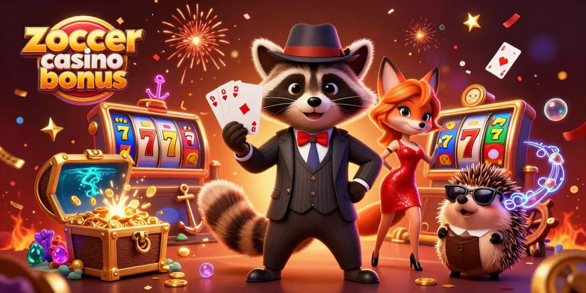 Experience the excitement of zoccer casino bonus with our vibrant 3D scene showcasing thrilling gameplay elements and characters.