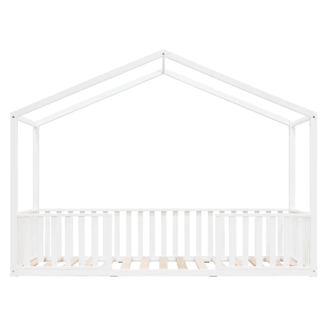 Perfekt für kleine Abenteurer: Hausbett 120x200 mit stabiler Konstruktion