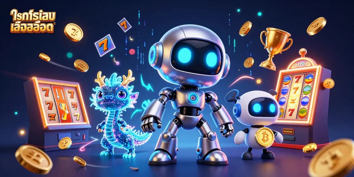 Spin the reels in ทดลองเล่นสล็อต with vibrant 3D characters and gaming elements for an engaging experience.