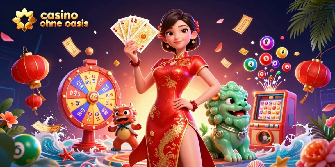 Spin and win at casino ohne oasis with vibrant slot machines and dynamic games in a lively atmosphere.