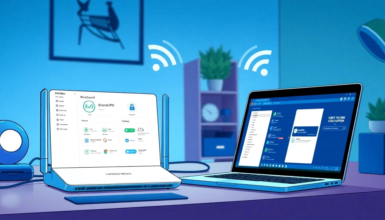 NordVPN Fritzbox setup with WireGuard for secure home networking.