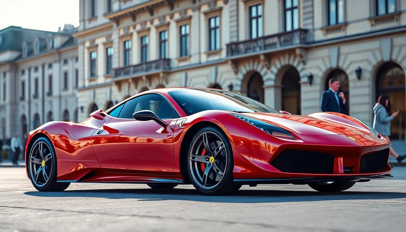 Schützen Sie mit Ferrari PPF München den strahlenden Lack Ihres Ferraris vor äußeren Einflüssen.