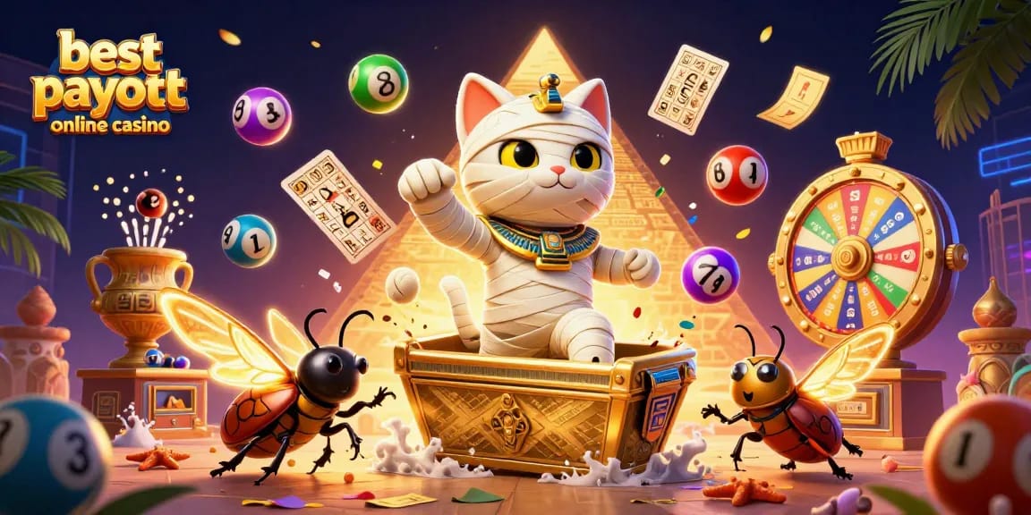 Experience the thrill of the best payout online casino with vibrant characters and dynamic gaming elements.