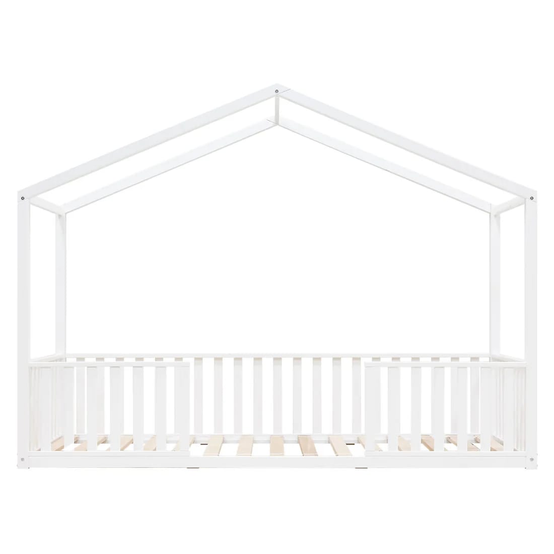 Perfekt für kleine Abenteurer: Hausbett 120x200 mit stabiler Konstruktion