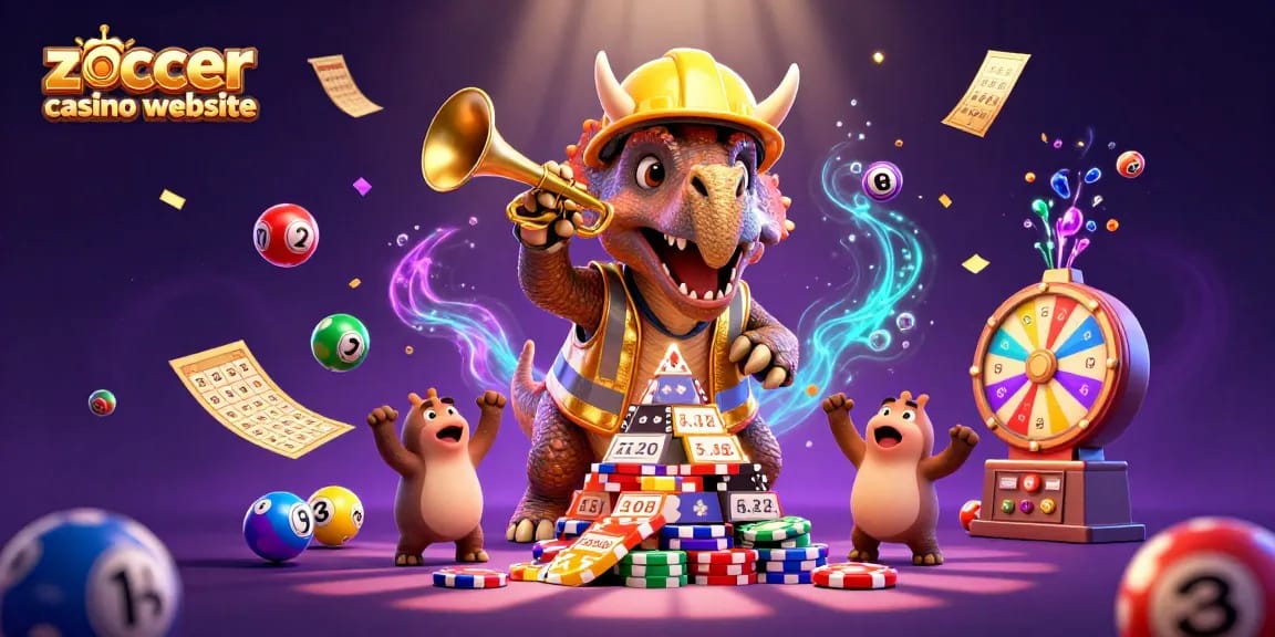 Cheer for wins at the zoccer casino website with vibrant gaming characters and dynamic elements.