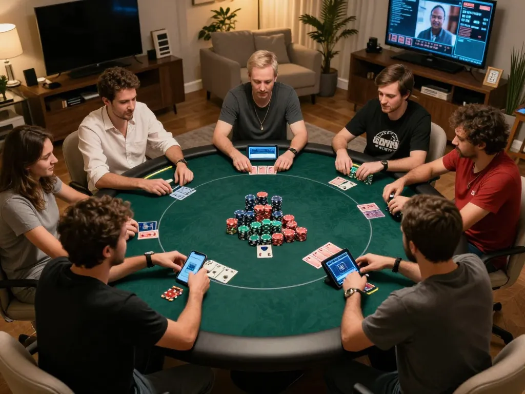 Join the thrill of online poker at https://va88.uno/ with players engaged in dynamic gameplay.