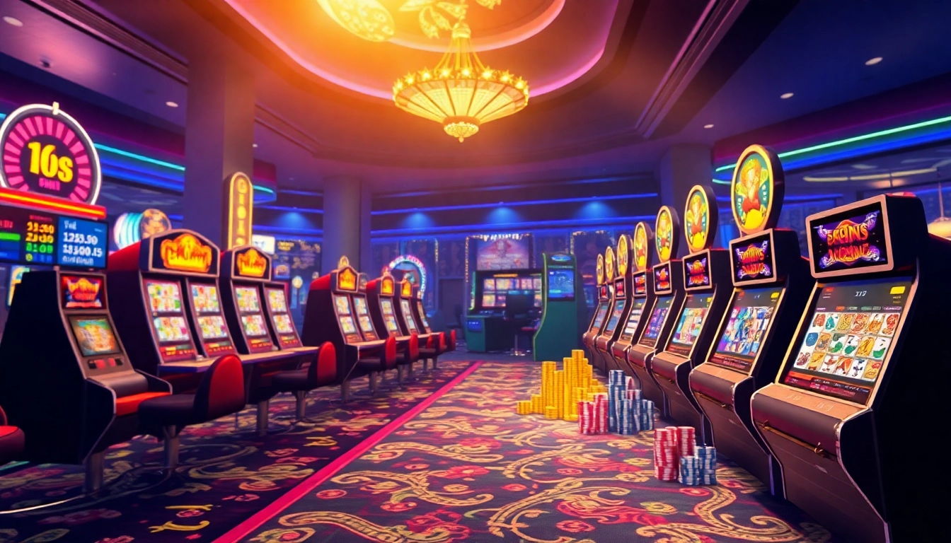 Erlebe Spannung bei einem casino ohne anmeldung in einer einladenden, modernen Online-Umgebung.