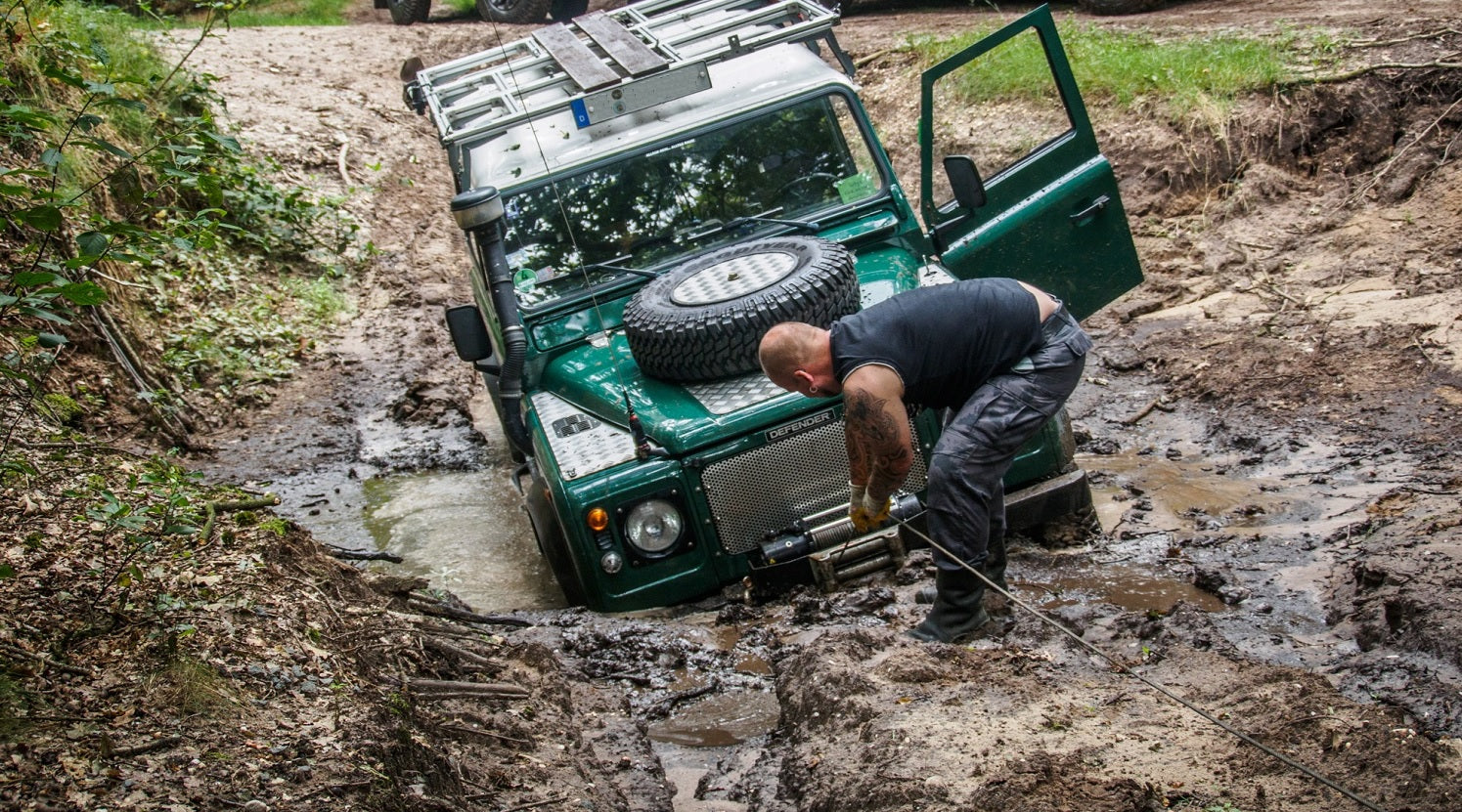 Sicher im Gelände mit Techtradesystem: Offroad Zubehör und Seilwinden, auf die Sie zählen können