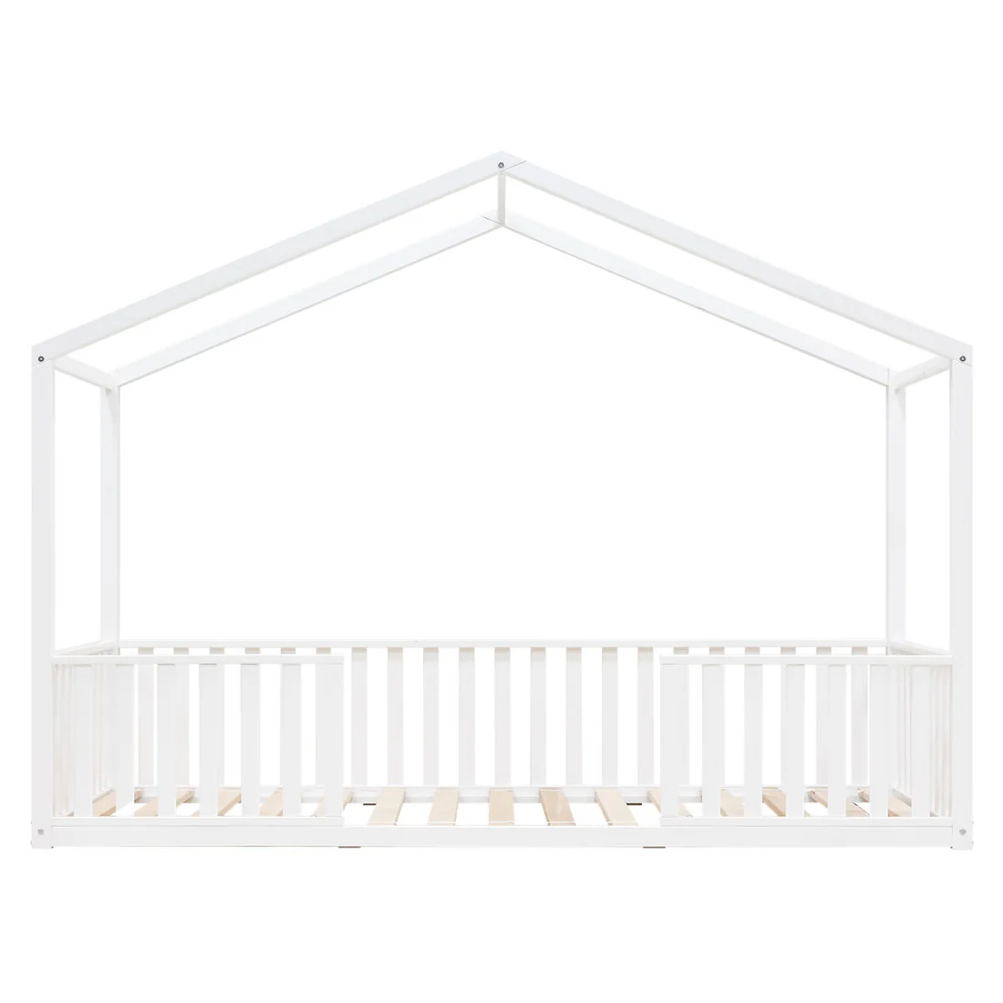 Perfekt für kleine Abenteurer: Hausbett 120x200 mit stabiler Konstruktion