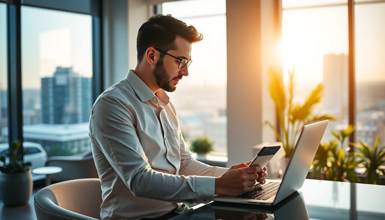 Erleben Sie Headhunter IT bei der Arbeit und entdecken Sie seinen professionellen, konzentrierten Ansatz im modernen Büroambiente.