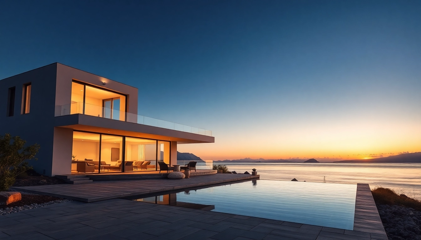 Häuser kaufen in Nordzypern: Moderne Villa mit Meerblick und entspannendem Ambiente