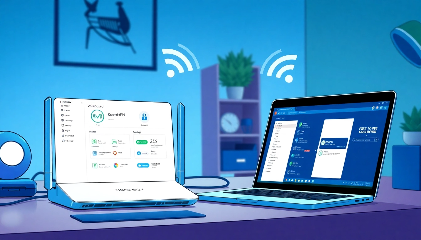 NordVPN Fritzbox setup with WireGuard for secure home networking.