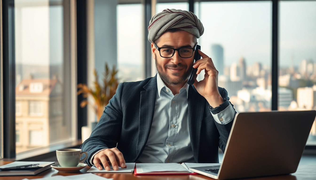 Headhunter Gastronomie im Beratungsgespräch in einem modernen Büro, verkörperndes Vertrauen und Professionalität.