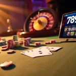 Experience exciting gaming at 789club with vibrant tables and chips.