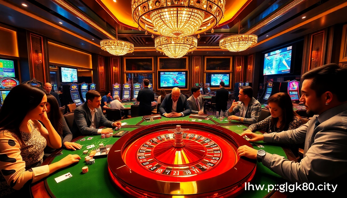 Experience high-stakes action at https://gk88.city/ with engaging poker and roulette gameplay.
