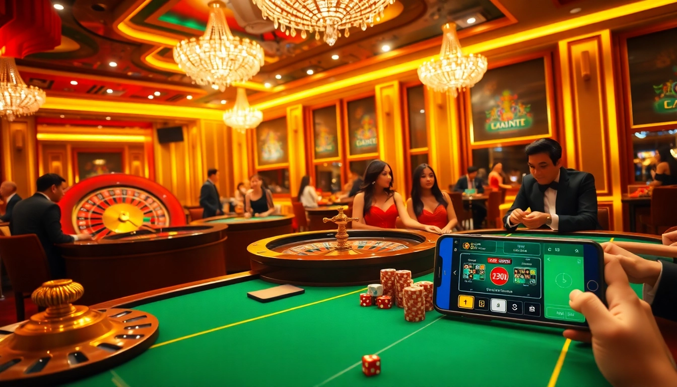 Experience the thrill of 88i nhà cái in a luxurious casino atmosphere filled with excitement.