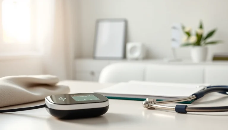 Evodrop Beobachter Gerät für persönliche Gesundheitsüberwachung in einem modernen Umfeld.
